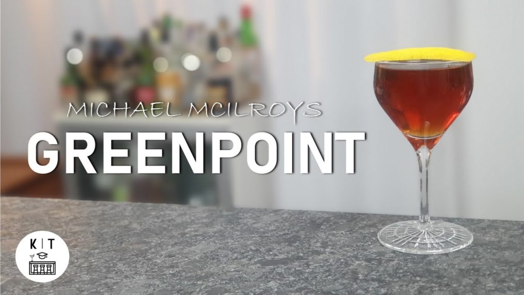 Greenpoint Cocktail – Michael McIlroys Manhattan Variation mit Chartreuse