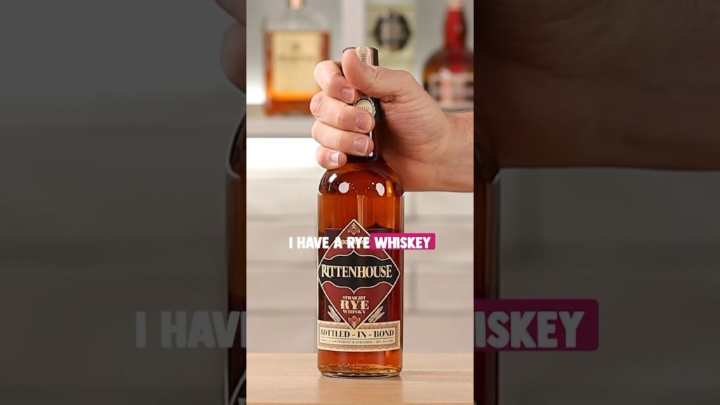 Rye whiskey (10 Bottle Bar) #rye #whiskey #cocktails