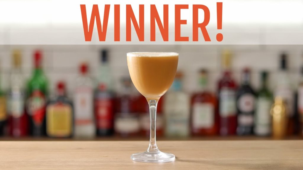 Peanut Butter, Banana & Chocolate WINNING Cocktail of the Year!