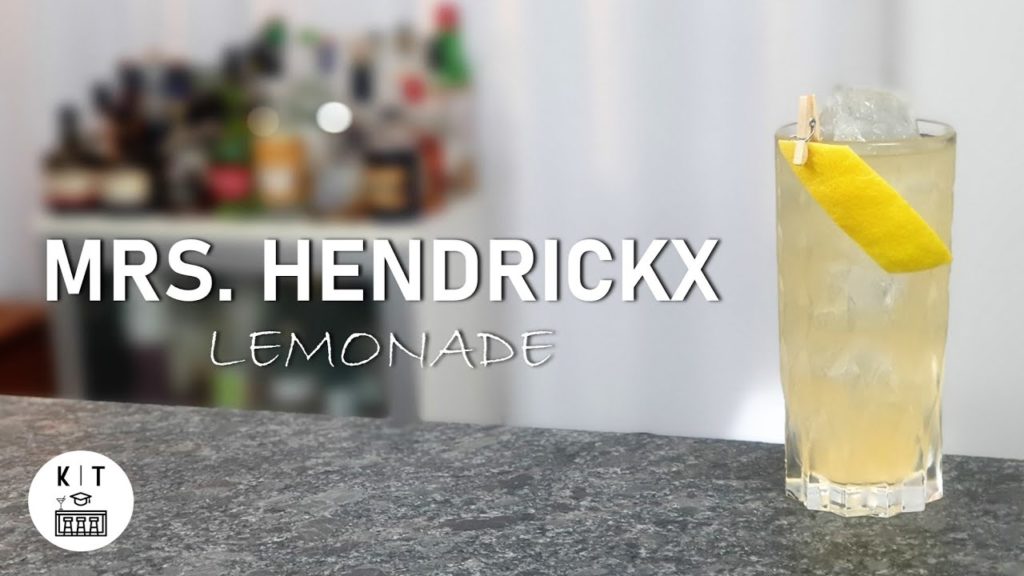 Highball oder Longdrink? Eine fast schon philosophische Frage und dazu eine Mrs. Hendrickx Lemonade!