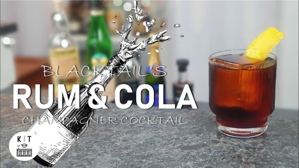 Champagner Cocktail anders: Der Blacktail’s Rum & Cola