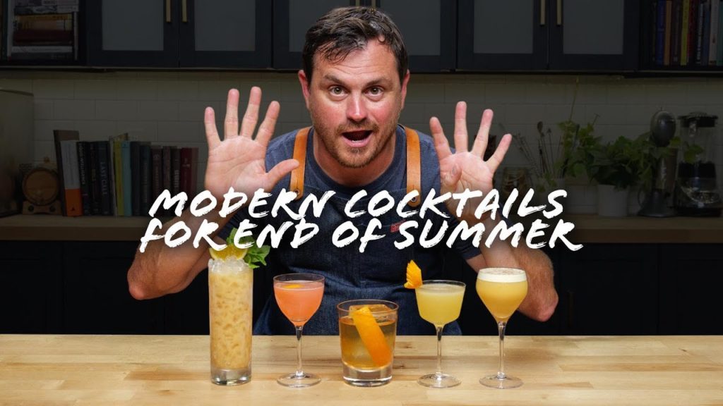 Modern Classics for the End of Summer! (Modern Cocktails 9)