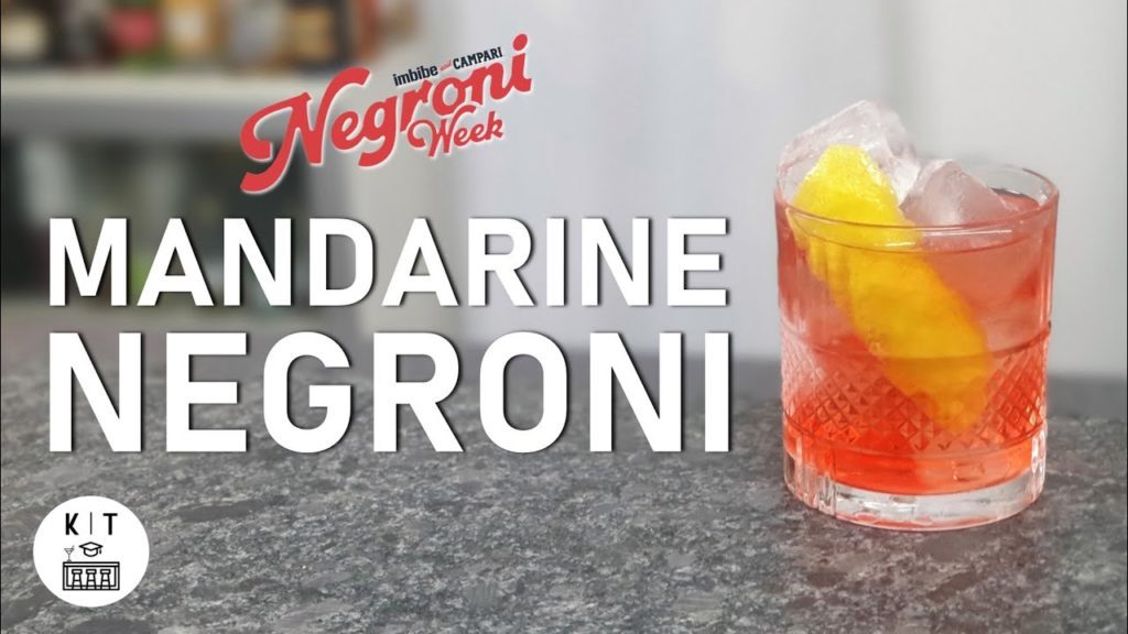 Mandarine Negroni – ein frischer Twist zur Negroni Woche 2023