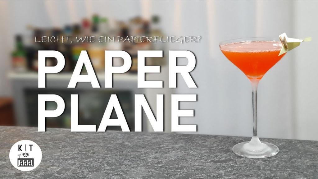 Paper Plane Cocktail – Leichter Aperitif von Sam Ross