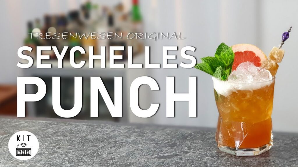 Seychelles Punch – Tresesenwesen Original Tiki Cocktail mit Takamaka Rum