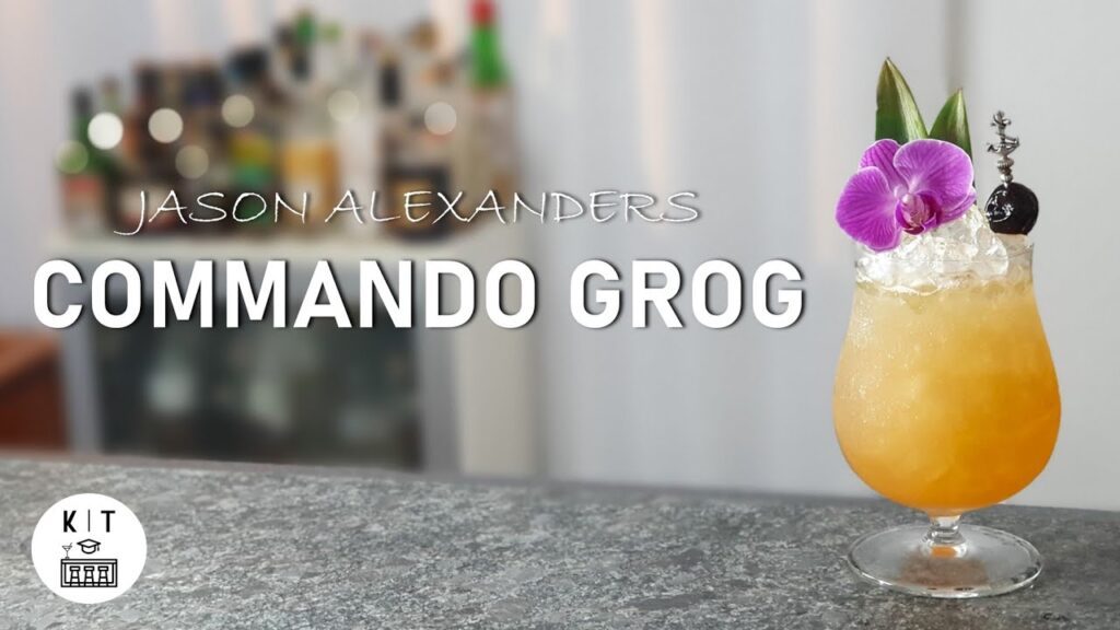 Commando Grog Cocktail – Junger und dennoch klassischer Tiki Drink von Jason Alexander